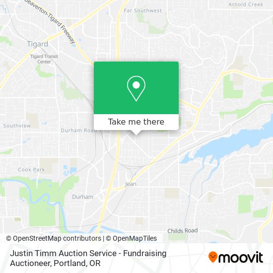 Justin Timm Auction Service - Fundraising Auctioneer map