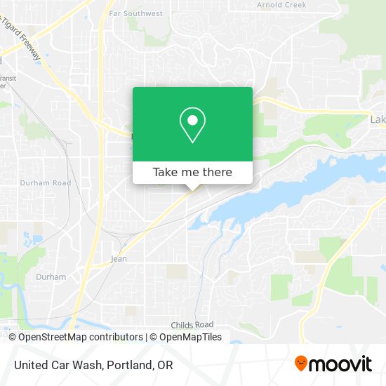 Mapa de United Car Wash