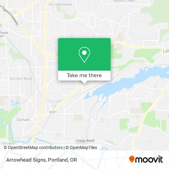 Mapa de Arrowhead Signs