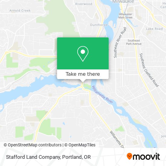 Mapa de Stafford Land Company