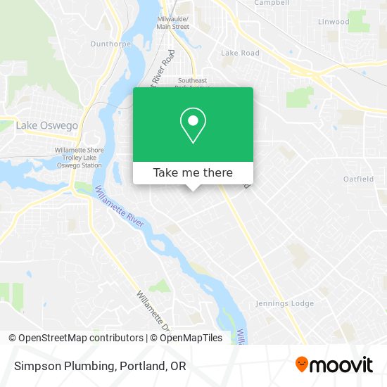 Simpson Plumbing map