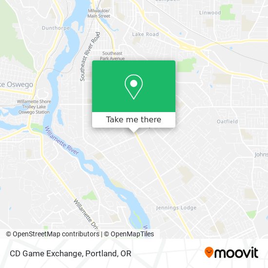 CD Game Exchange map