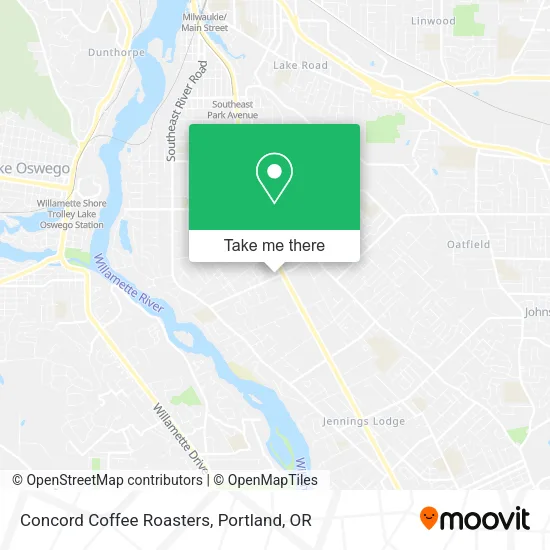 Concord Coffee Roasters map