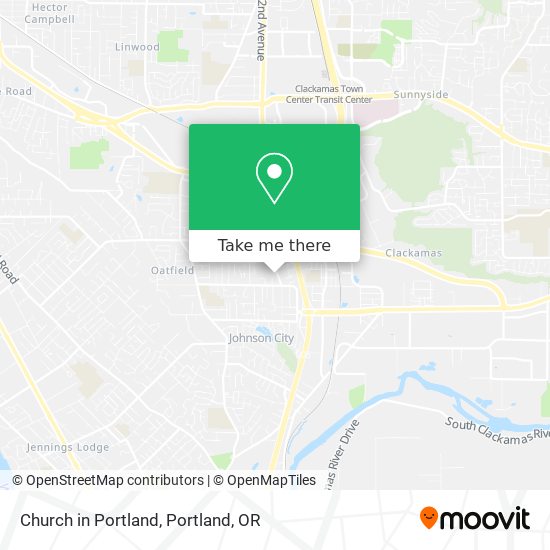 Mapa de Church in Portland