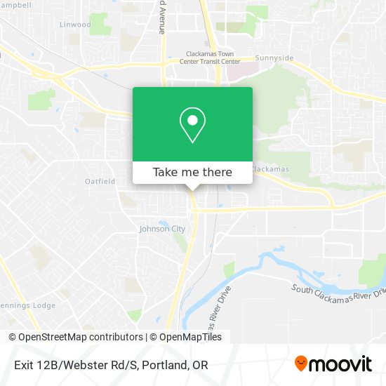 Mapa de Exit 12B/Webster Rd/S