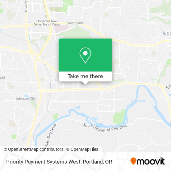 Priority Payment Systems West map