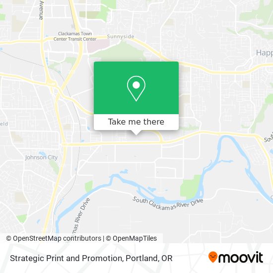 Strategic Print and Promotion map