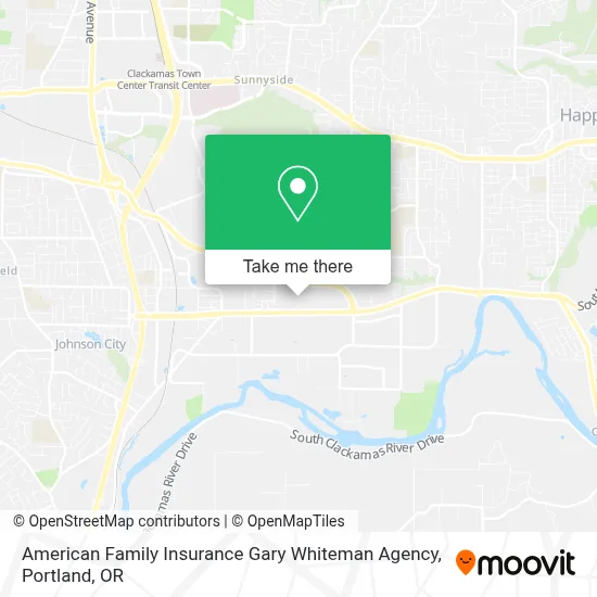 American Family Insurance Gary Whiteman Agency map