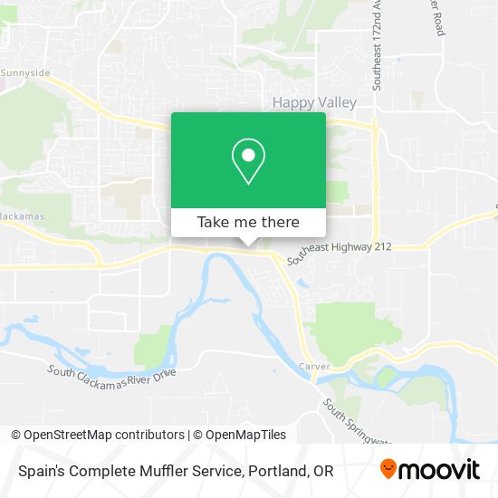 Spain's Complete Muffler Service map