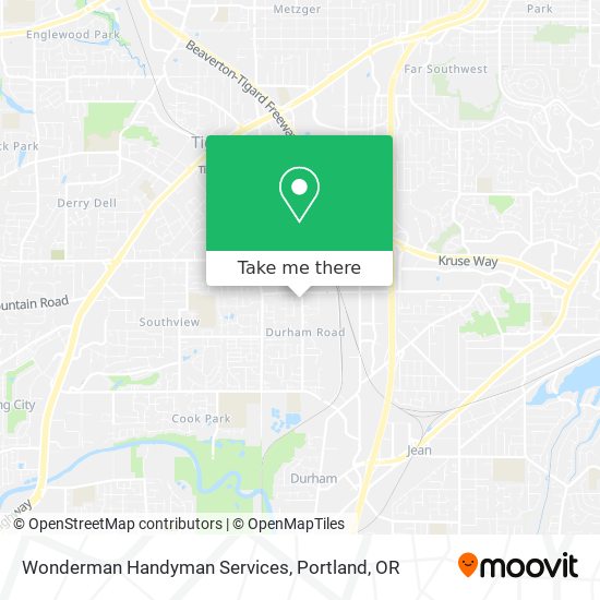 Wonderman Handyman Services map