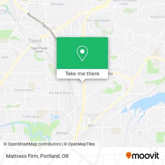 Mattress Firm map