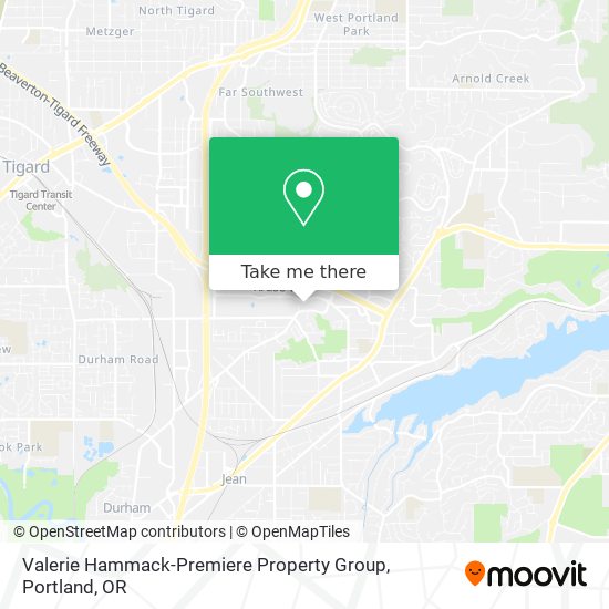 Valerie Hammack-Premiere Property Group map