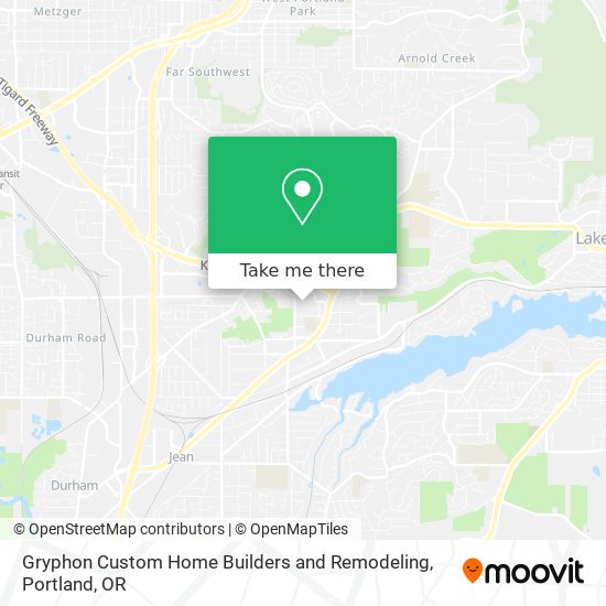 Mapa de Gryphon Custom Home Builders and Remodeling