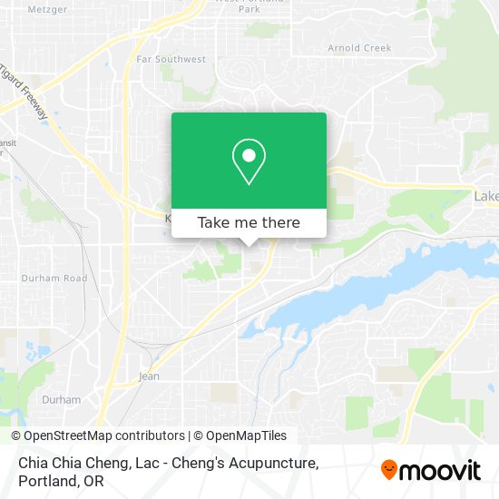 Chia Chia Cheng, Lac - Cheng's Acupuncture map