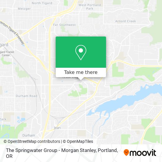 The Springwater Group - Morgan Stanley map