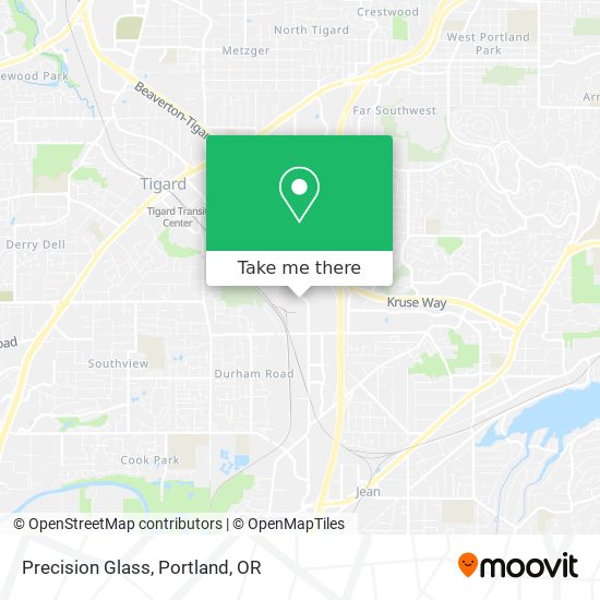 Precision Glass map