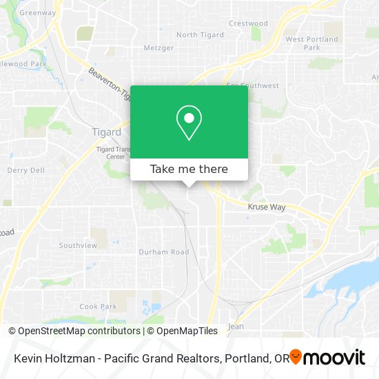 Kevin Holtzman - Pacific Grand Realtors map