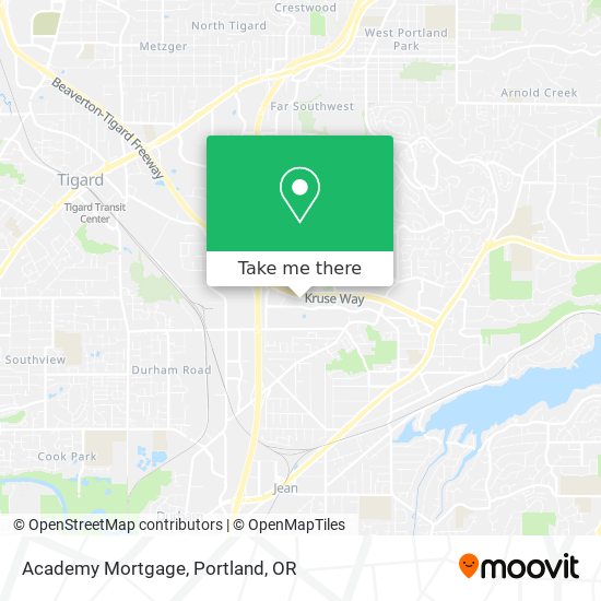 Academy Mortgage map