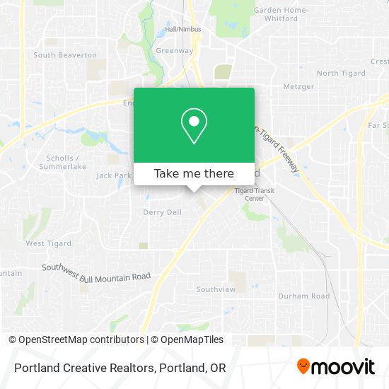 Mapa de Portland Creative Realtors