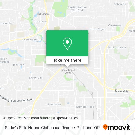 Mapa de Sadie's Safe House Chihuahua Rescue