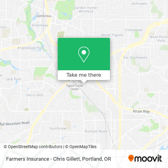 Mapa de Farmers Insurance - Chris Gillett