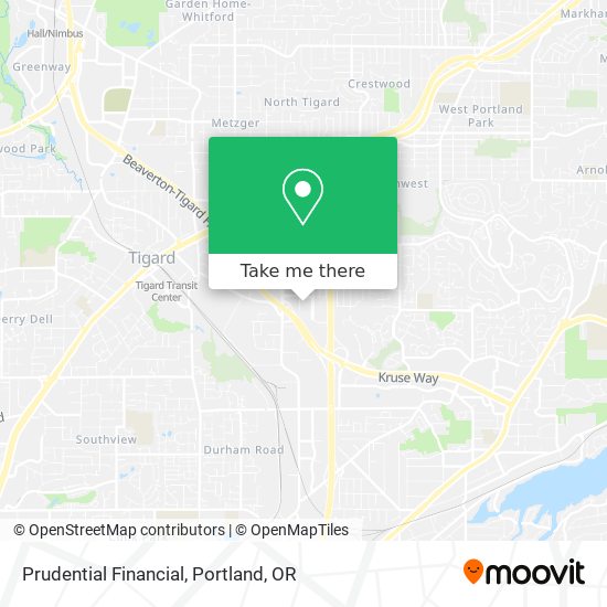 Prudential Financial map