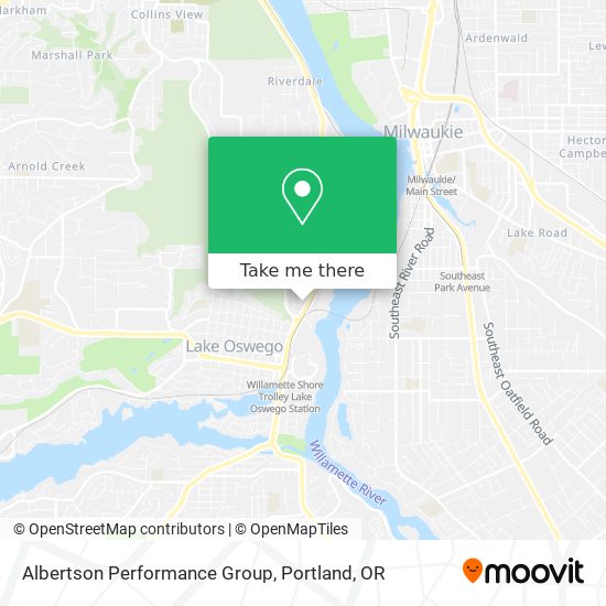 Albertson Performance Group map