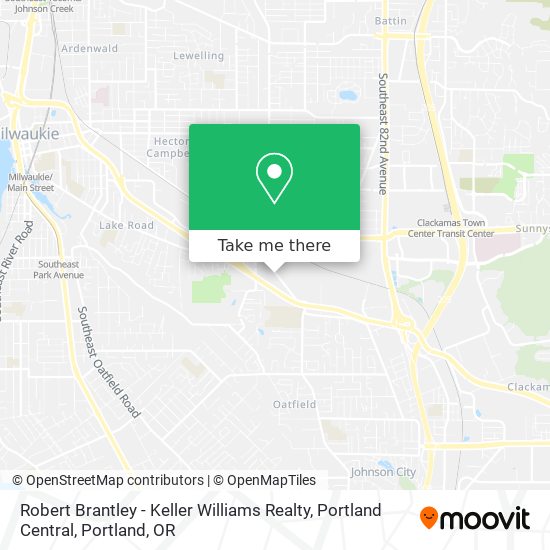 Robert Brantley - Keller Williams Realty, Portland Central map