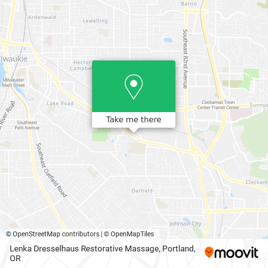 Lenka Dresselhaus Restorative Massage map