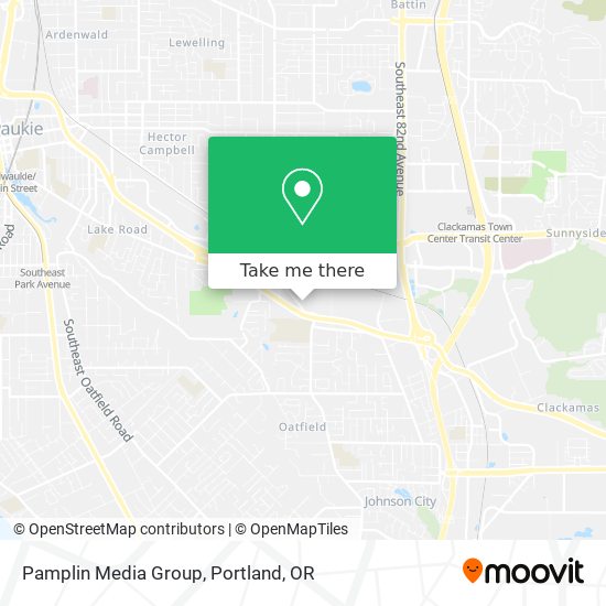 Pamplin Media Group map