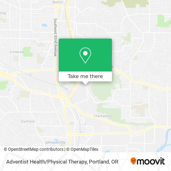 Adventist Health / Physical Therapy map