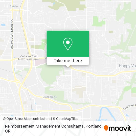 Reimbursement Management Consultants map