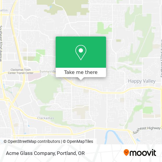 Acme Glass Company map