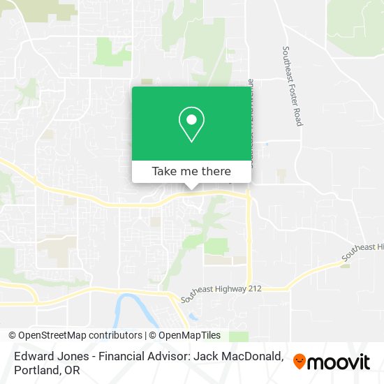 Mapa de Edward Jones - Financial Advisor: Jack MacDonald