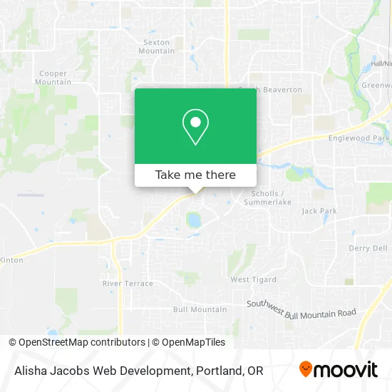 Alisha Jacobs Web Development map