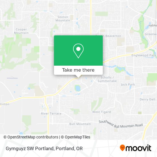 Gymguyz SW Portland map