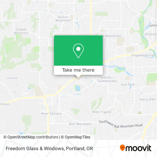 Freedom Glass & Windows map