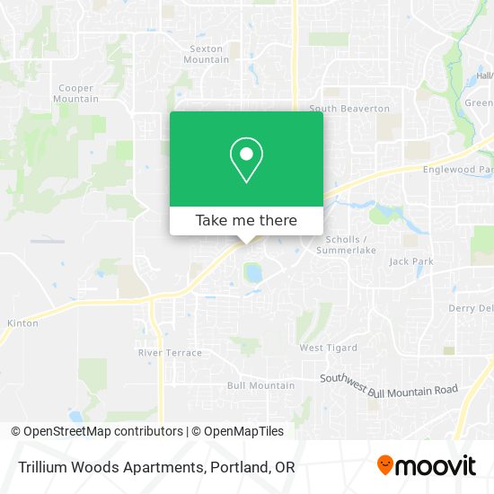 Mapa de Trillium Woods Apartments
