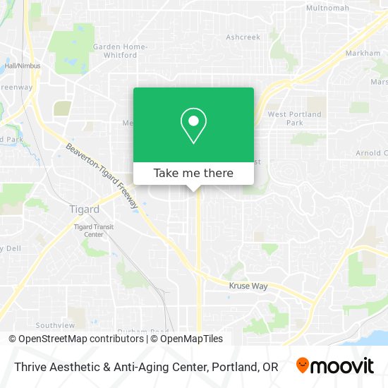 Mapa de Thrive Aesthetic & Anti-Aging Center