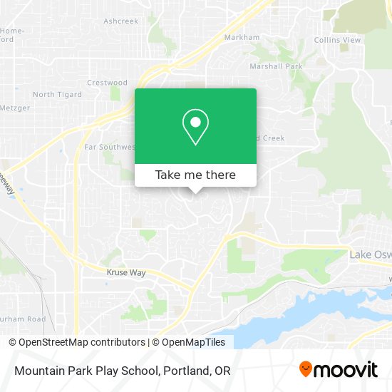 Mountain Park Play School map