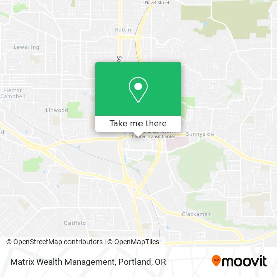 Mapa de Matrix Wealth Management
