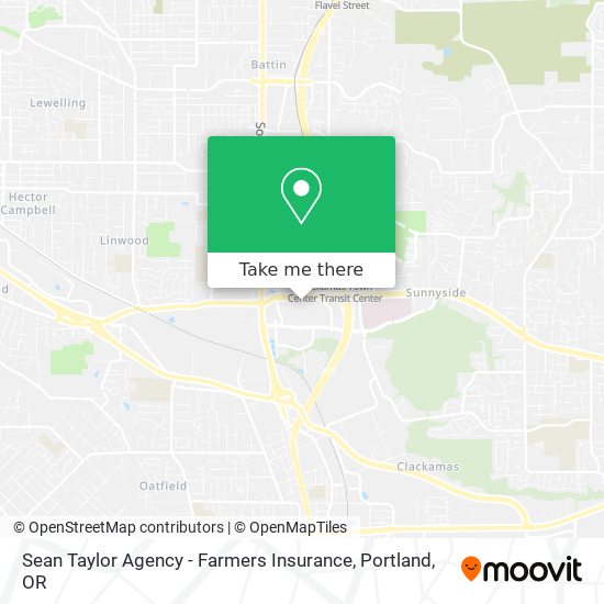 Mapa de Sean Taylor Agency - Farmers Insurance