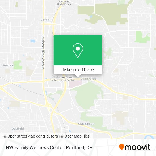 Mapa de NW Family Wellness Center