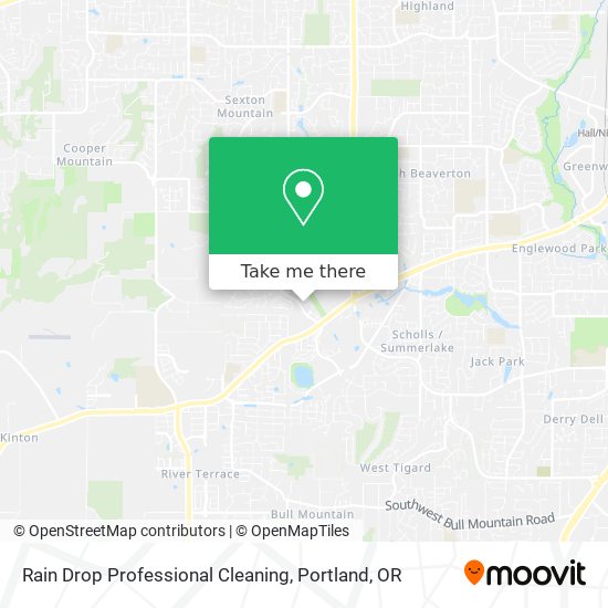 Mapa de Rain Drop Professional Cleaning