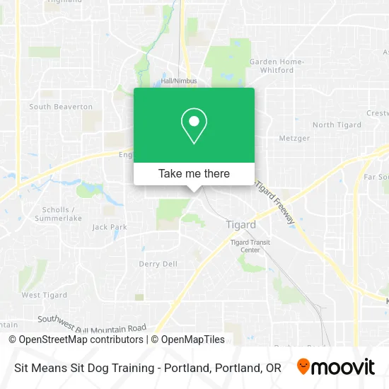 Sit Means Sit Dog Training - Portland map