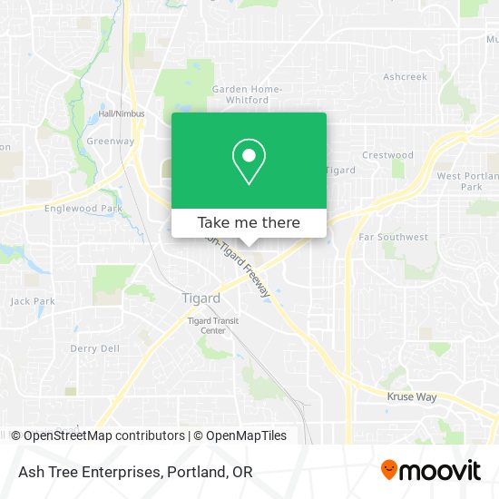 Mapa de Ash Tree Enterprises