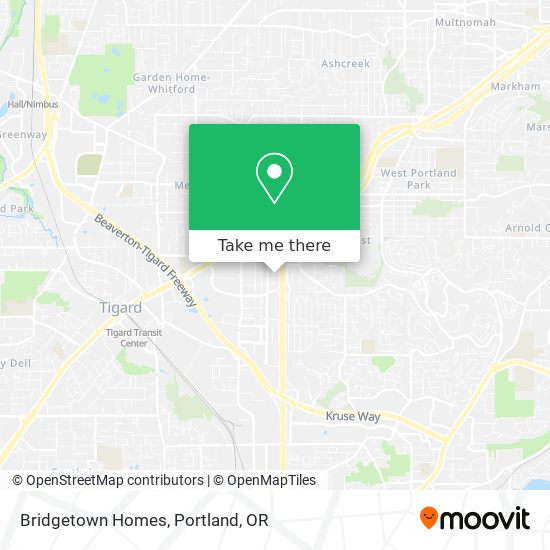 Bridgetown Homes map