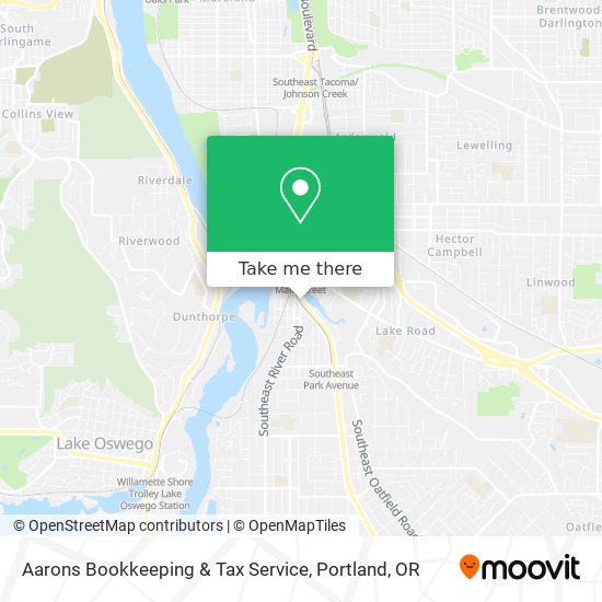 Aarons Bookkeeping & Tax Service map