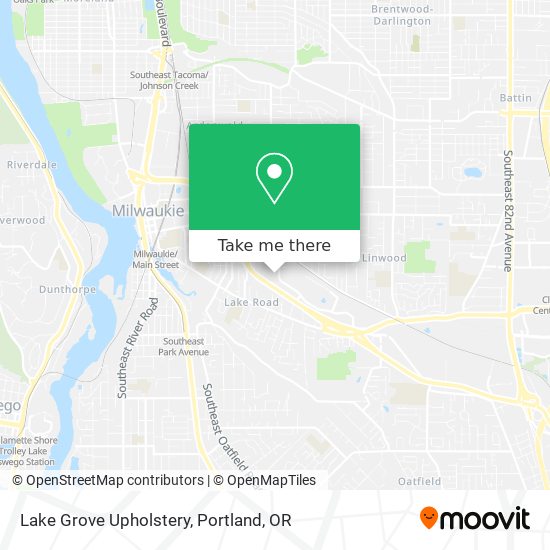 Lake Grove Upholstery map