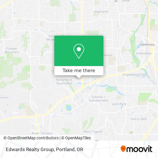 Edwards Realty Group map